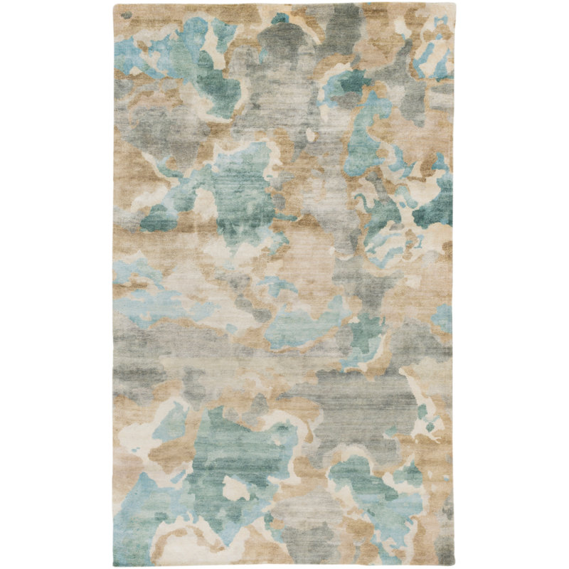 Adkins Camouflage Indoor Rug, Rectangle 2' x 3'