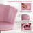 Anzavia Velvet Swivel Barrel Chair-1574257906