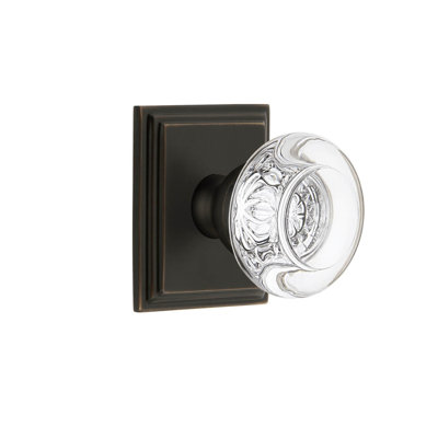 Grandeur Concealed Screw Mechanism Mushroom Knob