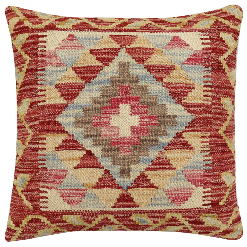 Housse et insert de coussin carré 100% laine