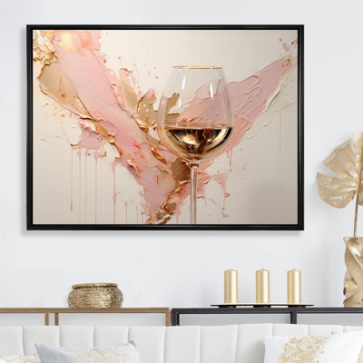 minimalism Wine Champagne - Wine Wall Art Champagne Wall Decor