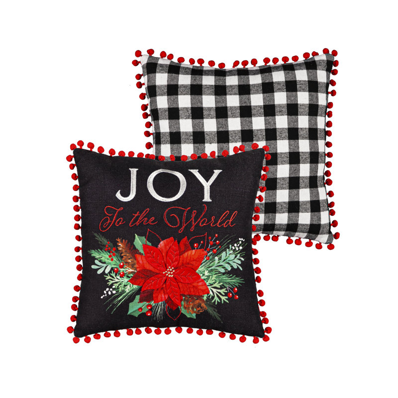 Coussin 14 "x 14" Christmas Joy