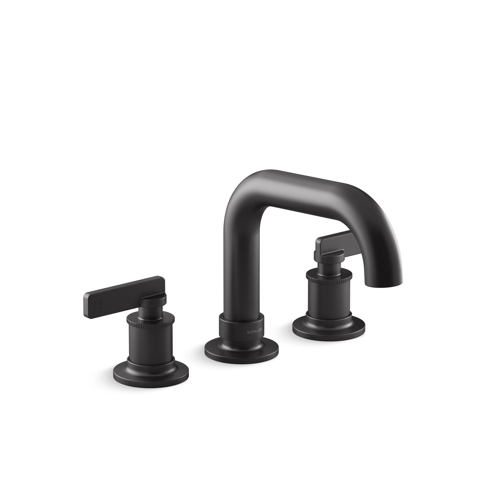 Castia by Studio McGee Deck-Mount Bath Faucet Trim, Matte Black