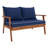 Ariarna Acacia 4 - Person Patio Conversation Set with Cushions-2077513824