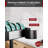 Over The Sink Dish Drying Rack, Expandable 2-Tier Stainless Steel Kitchen Storage Organization Accessories for Countertop, Rustproof & Space-Saving, 30"–34.5" L x 12" W x 25" H, Black