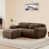 Dark Brown Faux Fur selected