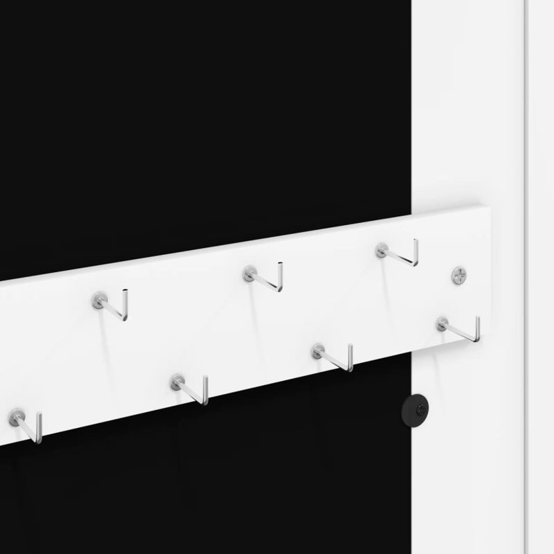 Aeshia Jewelry Armoire, 67cm H x 30cm W, White