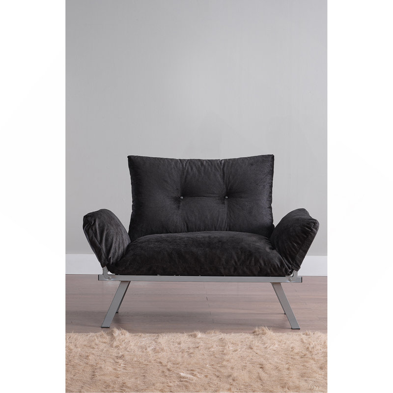 Causeuse Alora, Noir