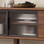 Meuble télé en noyer manufacturé-464244738