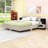 Platform Bed with LED Headboard and Built-in Nightstands-344447586-344447596