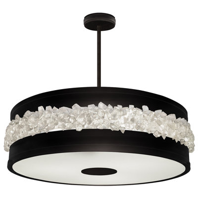 Lustres ronds de 42 po Arctique Halo