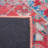 Claunch Oriental Blue/Red Area Rug-344790715