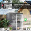 Arbor  Modern Garden Shed With Sliding Door And Galvanized Steel Structure