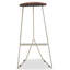 Bucyrus Upholstered Counter Stool with Metal Frame-1540806504