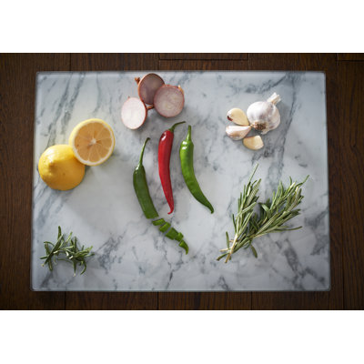 Marble Effect Work Surface Protector