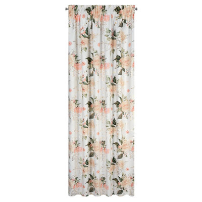 Rose Room Darkening Curtain Single Panel