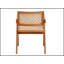 Ensemble de fauteuils en rotin et finition naturelle Velentina, conception ergonomique pour le confort et le style, idéal pour une utilisation intérieure et extérieure