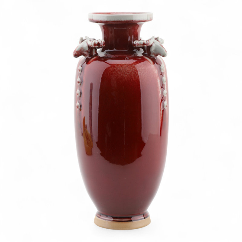 Vase en porcelaine Sang de bœuf