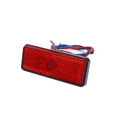 Motorcycle  taillights Vehicle 24V LED Reflector  Motorcycle Brake Taillights  Reflective Running Lights Waterproof Luminous License Taillights