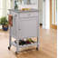 Chariot de cuisine avec plateau en bois massif Roder-94597549