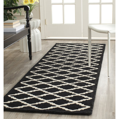 Cannen Hand Tufted Wool Geometric Rug