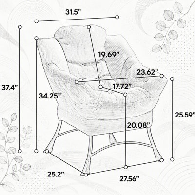 Fauteuil Lazy