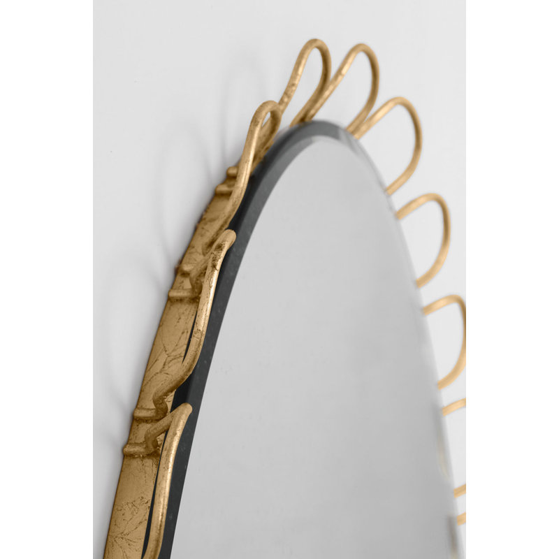 Tirreno Oval Mirror, 41" H x 31" W x 1.25" D