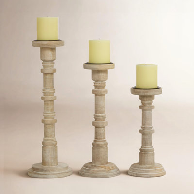 3-Piece Candlestick Set