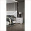 Table de chevet 2 tiroirs White Glam
