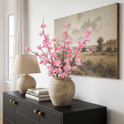 Artificial Cherry Blossom Decoration Indoor (Set of 3)