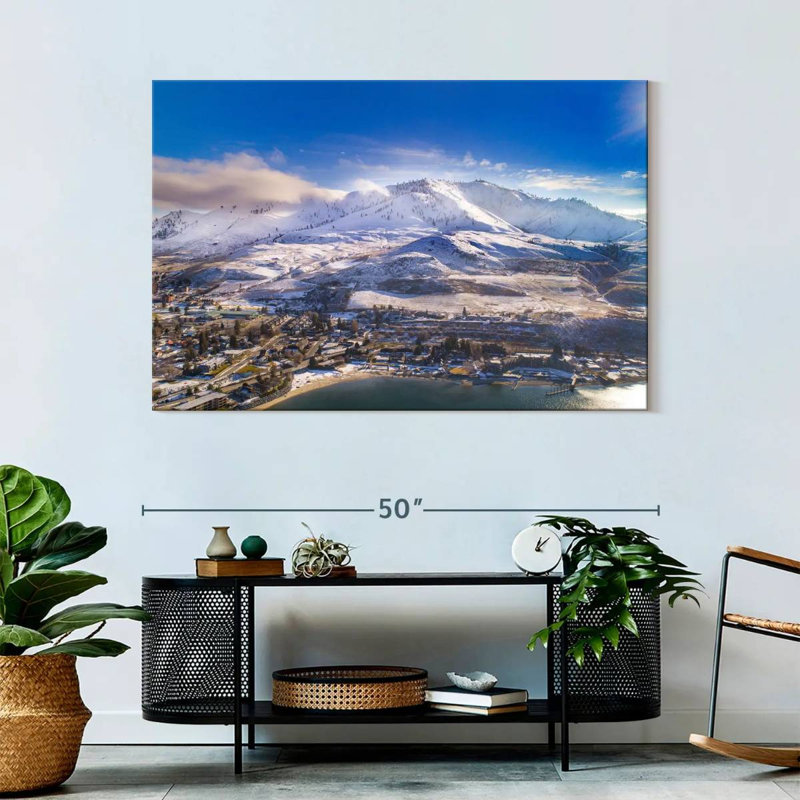 Alvord Lake Chelan Scenery, 32" H x 48" W