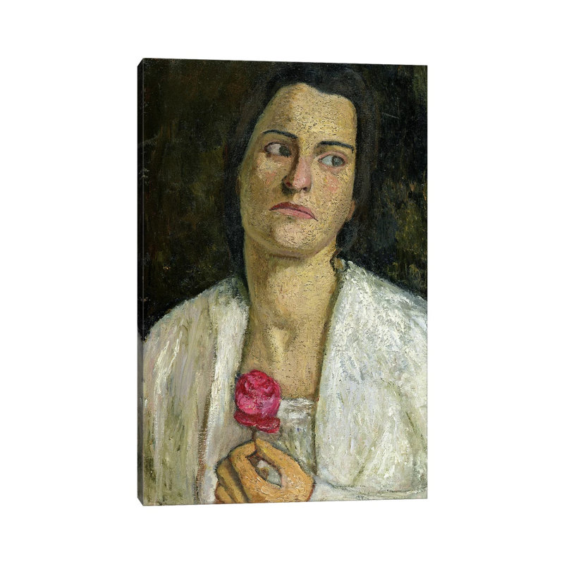 The Sculptress Clara Rilke-Westhoff, 1905 by Paula Modersohn-Becker - Wrapped Canvas Painting