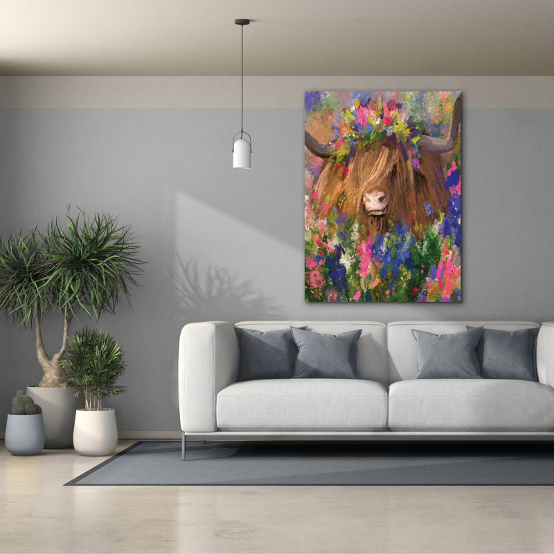  «Take A Little Rest» par Kamdon Kreations, art mural sur toile, 40 po x 54 po