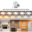 Plafonnier encastré à cardan 700 lumens - sélectionnable 2700K-5000K - blanc