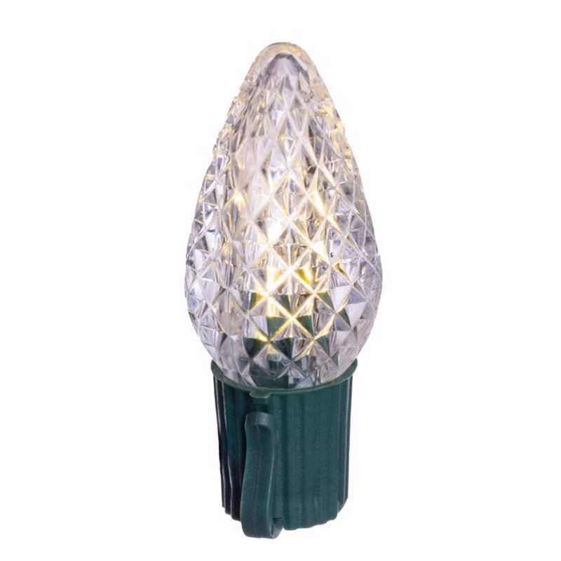 Guirlande de lumières de Noël 75 pi., 600", Blanc chaud, 75