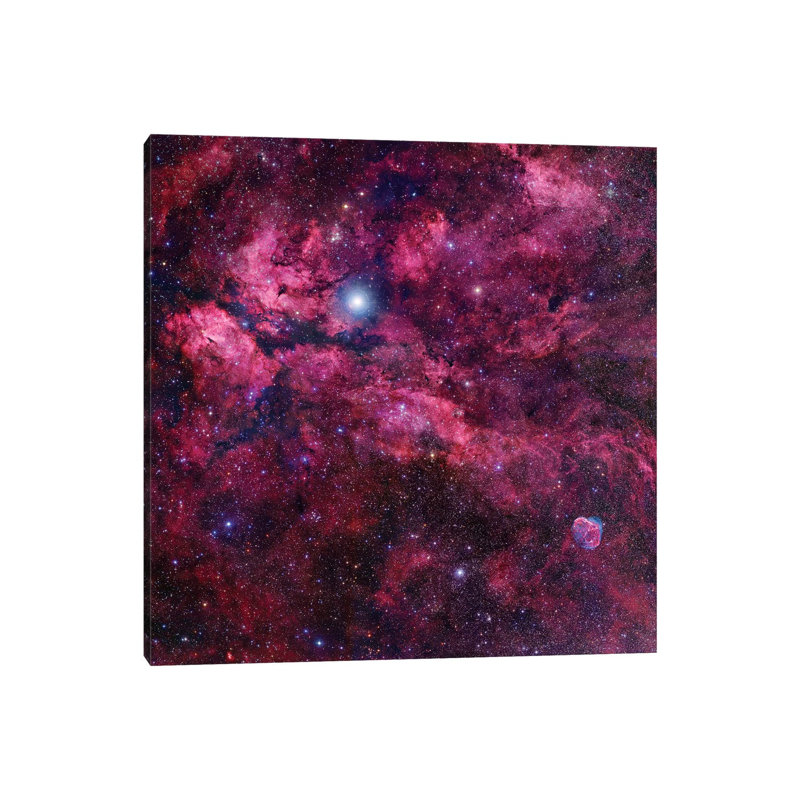 Cygnus Mosaic II by Robert Gendler - Wrapped Canvas Gallery-Wrapped Canvas Giclée, 30.48 cm H x 30.48 cm W