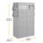 Alliah 33.46'' Metal Portable Wardrobe
