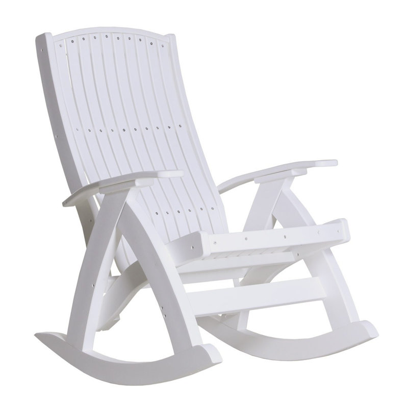Fauteuil à bascule comfort Philippe, Blanc