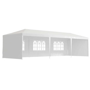 10X30' Outdoor Garden Gazebo Wedding Party Tent Canopy Marquee With 5 Removable  Sidewalls