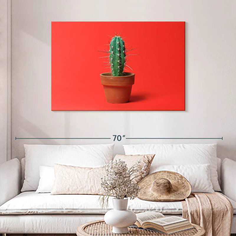 Harnek Potted Cactus, 30" H x 45" W