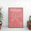Stuttgart City Map - No Frame Print-678239098