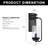 Glenrock Armed Sconce