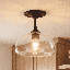 Plafonnier 1 lumière Lani en laiton naturel-235886957