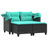 48.4'' Wide Rectangle Patio Sofa with Cushions-97884547
