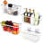 White Hanging Kitchen Basket