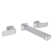 Quartile™ Wall Mount Lavatory Faucet