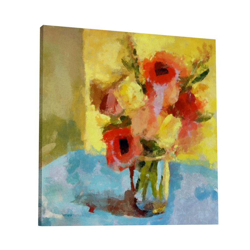 Reproduction sur toile tendue, H 8 po x l 8 po x P 1,5 po