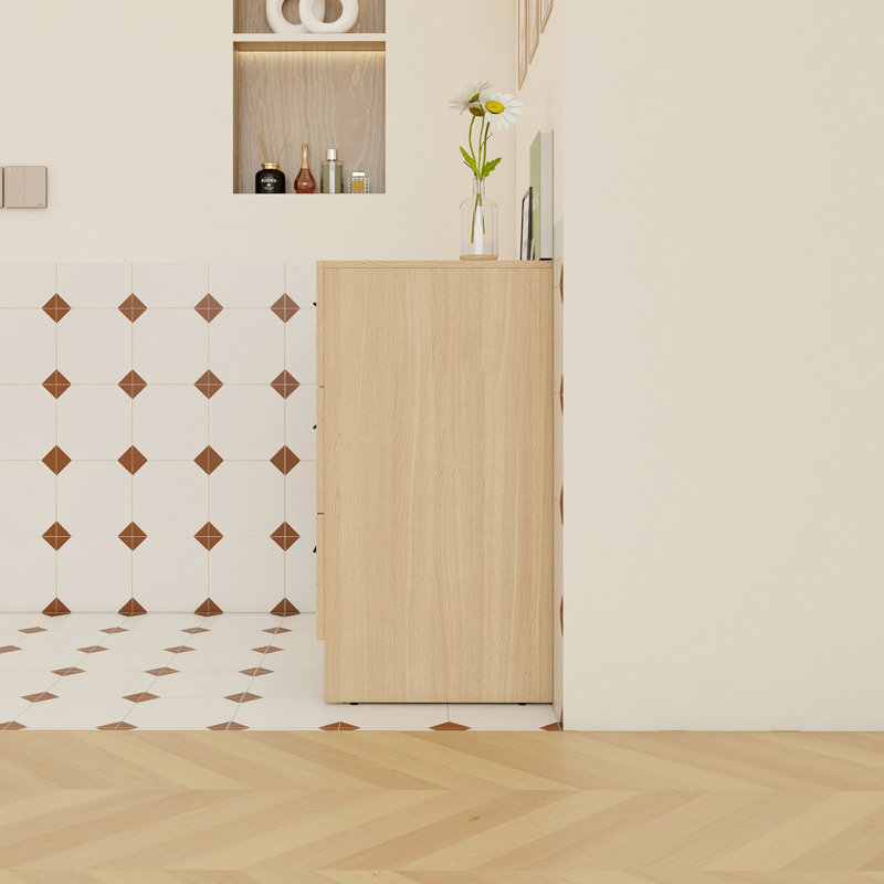 12" Slim Freestanding Bathroom Storage Cabinet