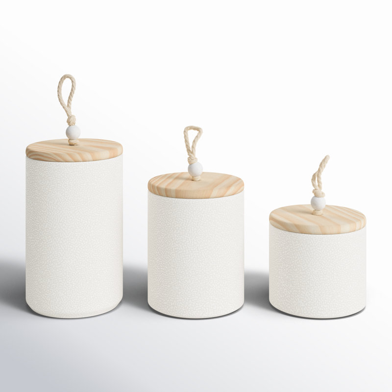 Cobbs Glass Jar - Set of 3