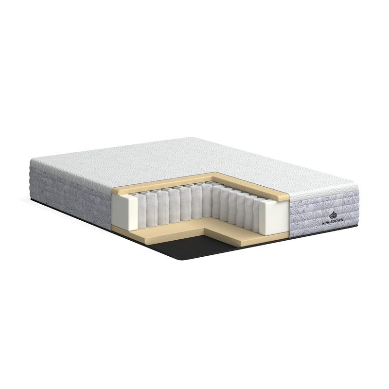 Kingsdown Prime Rosenberry 12" Firm Hybrid Mattress, Full/Double